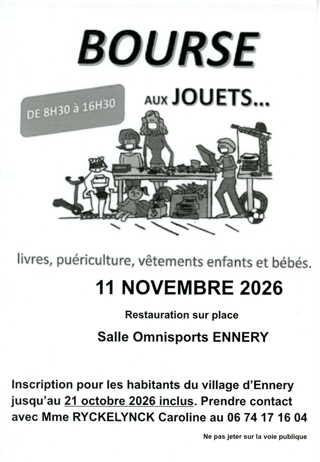 Bourse aux jouets